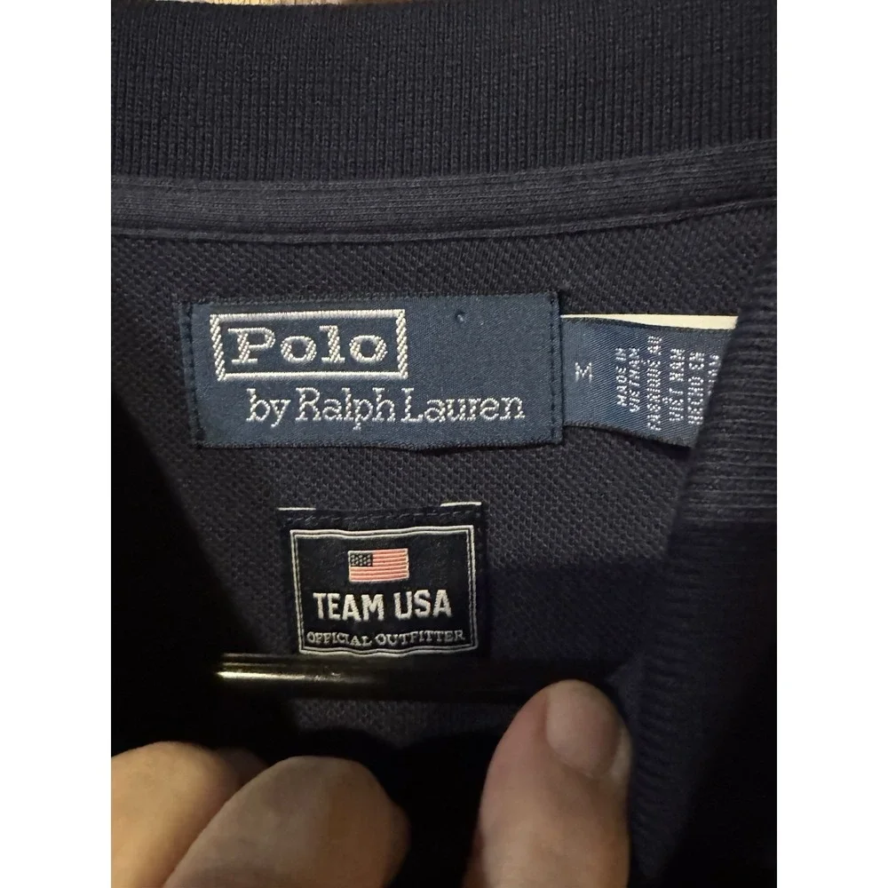 Polo Ralph Lauren 2016 Team USA Olympic Colorblock Med  Polo (X1)